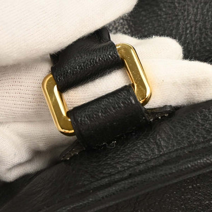 Loewe Black Leather Amazona 28 Handbag