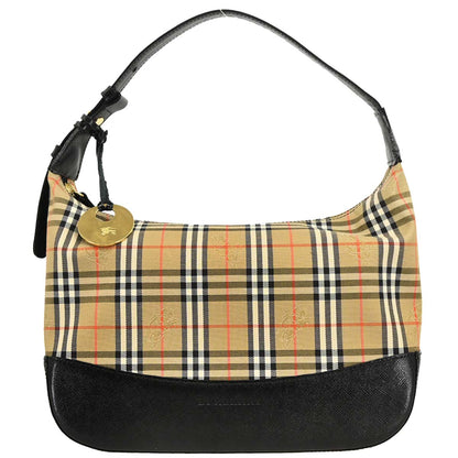 Burberry Beige House Check Tote Handbag