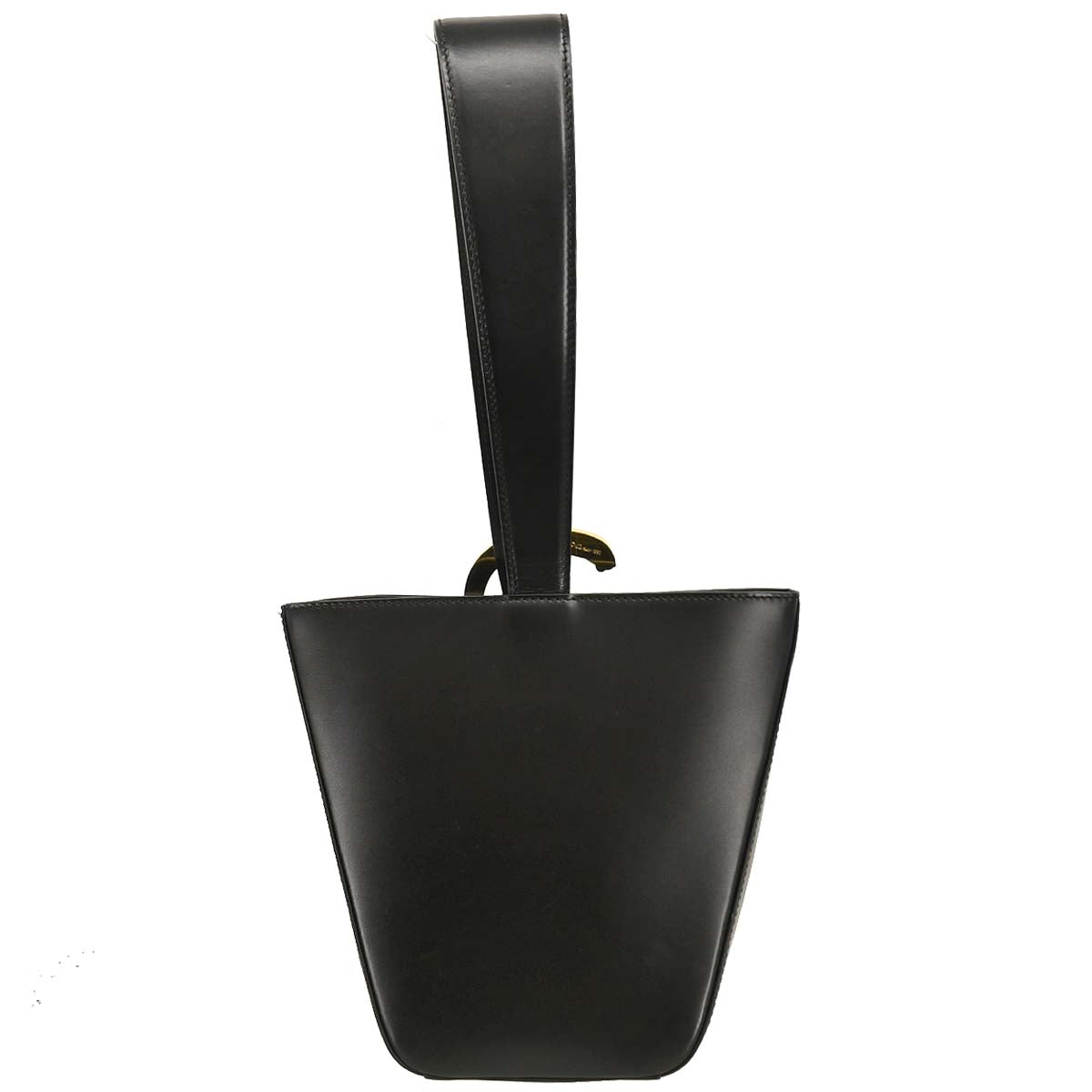 Cartier Black Leather Panthere Handbag