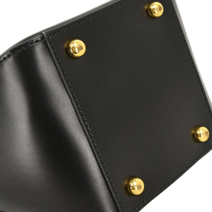 Cartier Black Leather Panthere Handbag