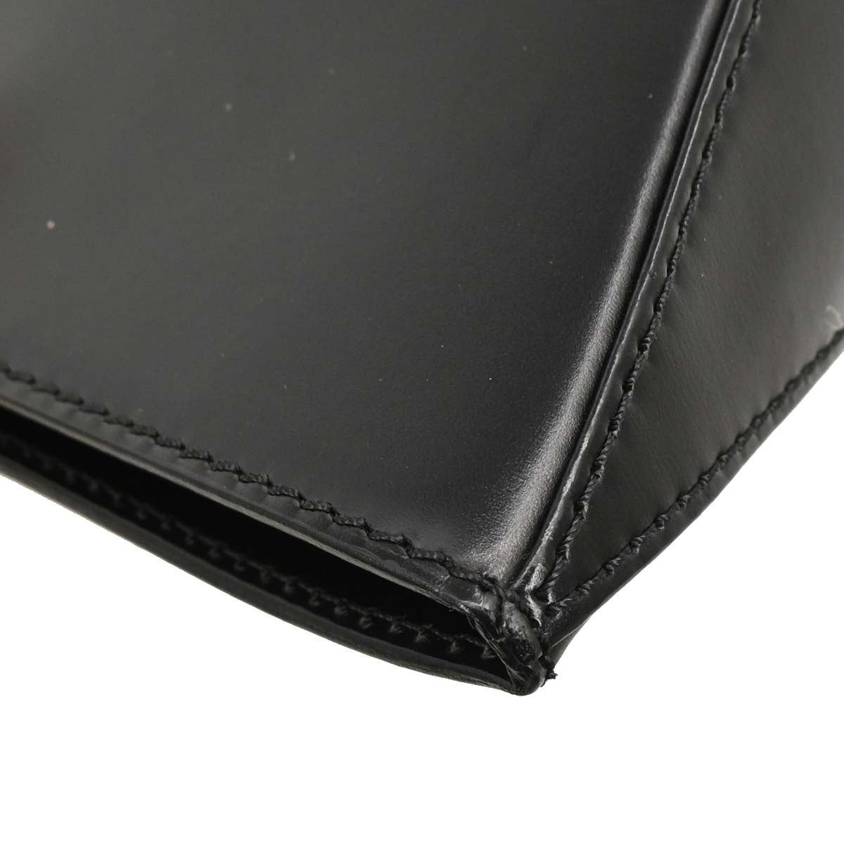 Cartier Black Leather Panthere Handbag