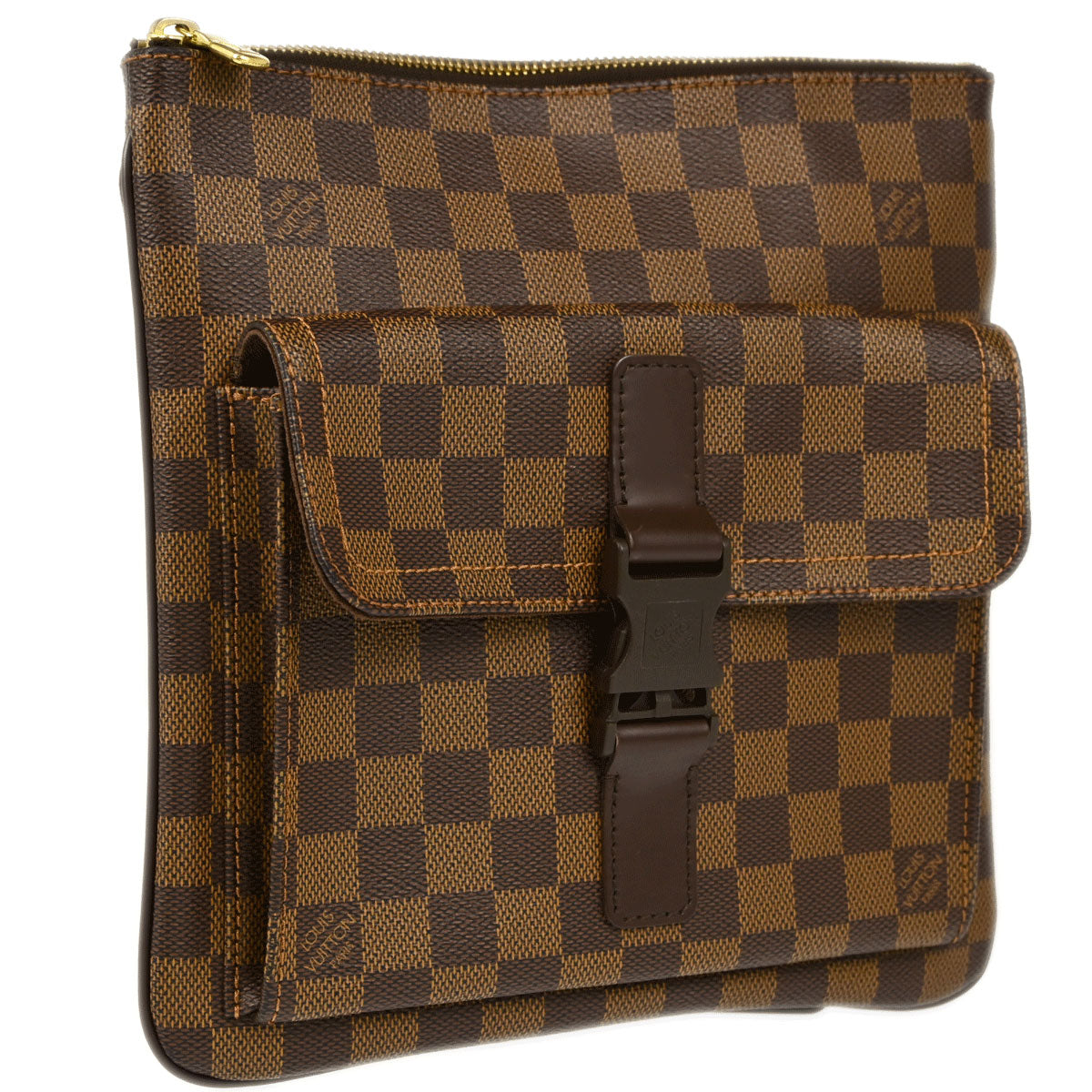 Louis Vuitton 2006 Damier Pochette Melville Shoulder Bag N51127