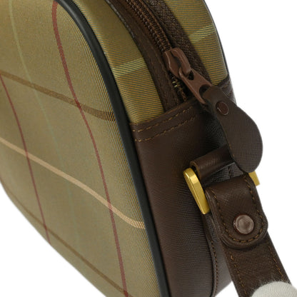 Burberrys Brown Check Shoulder Bag