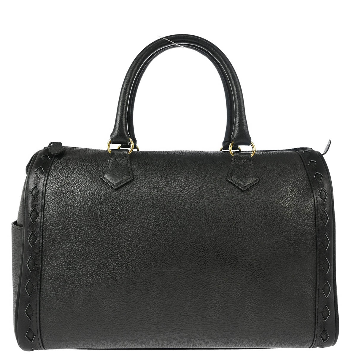 Yves Saint Laurent Black Duffle Handbag