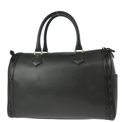 Yves Saint Laurent Black Duffle Handbag