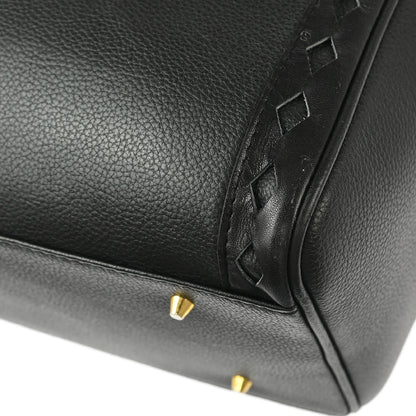 Yves Saint Laurent Black Duffle Handbag