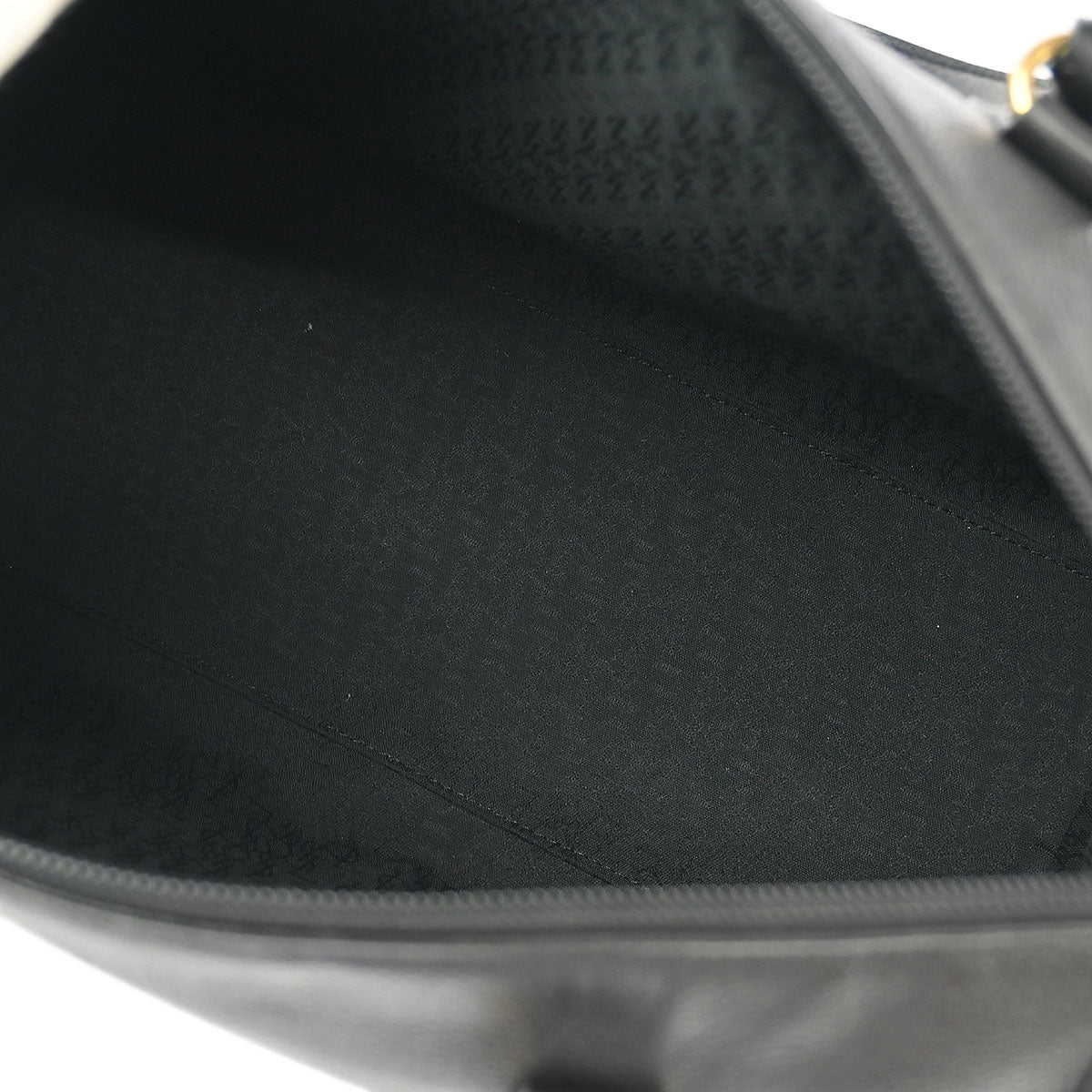 Yves Saint Laurent Black Duffle Handbag