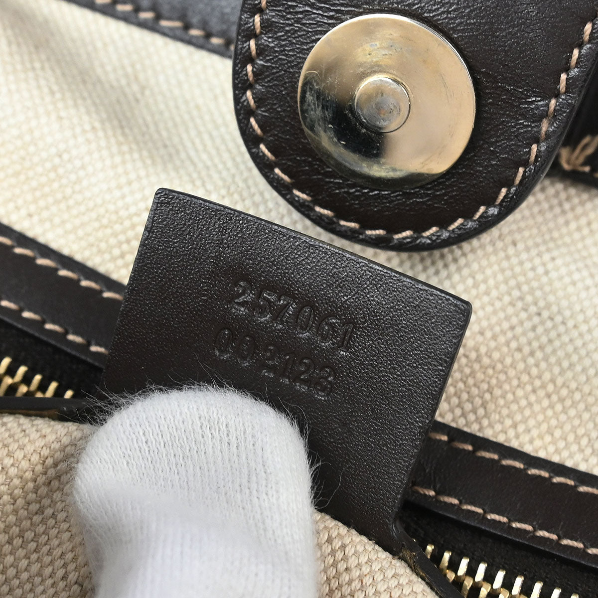 Gucci Beige Mayfair GG Tote Bag
