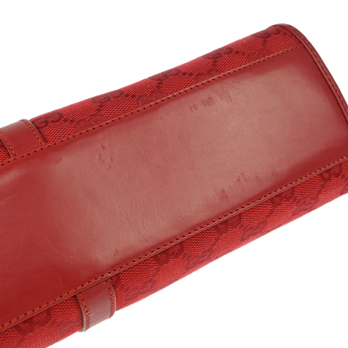 Gucci Red GG Jackie Handbag