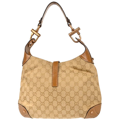 Gucci Beige GG Jackie Hobo Handbag