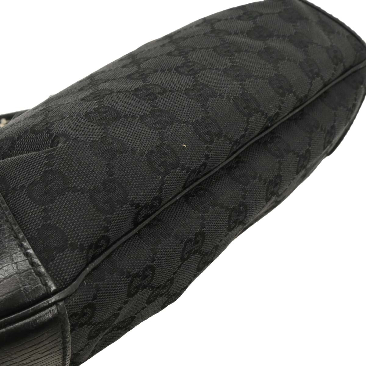 Gucci Black GG Hobo Handbag