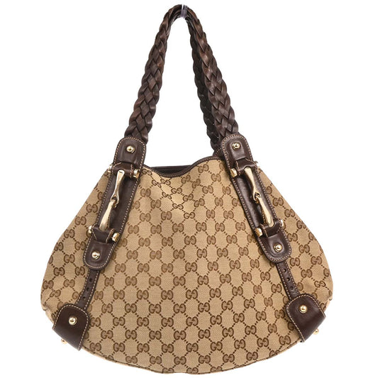 Gucci Beige GG Hobo Handbag