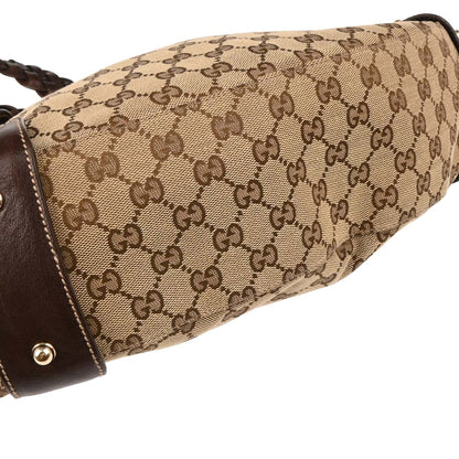 Gucci Beige GG Hobo Handbag