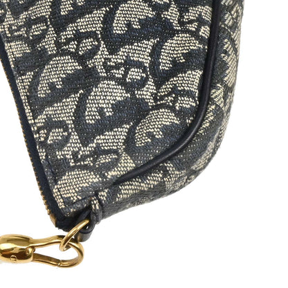 Christian Dior 2001 Navy Trotter Saddle Handbag