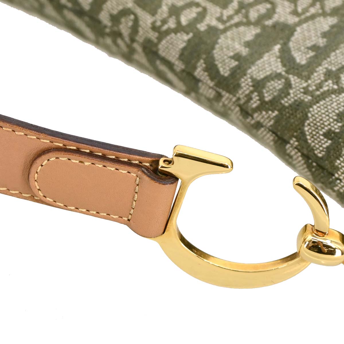 Christian Dior 2001 Green Trotter Saddle Handbag