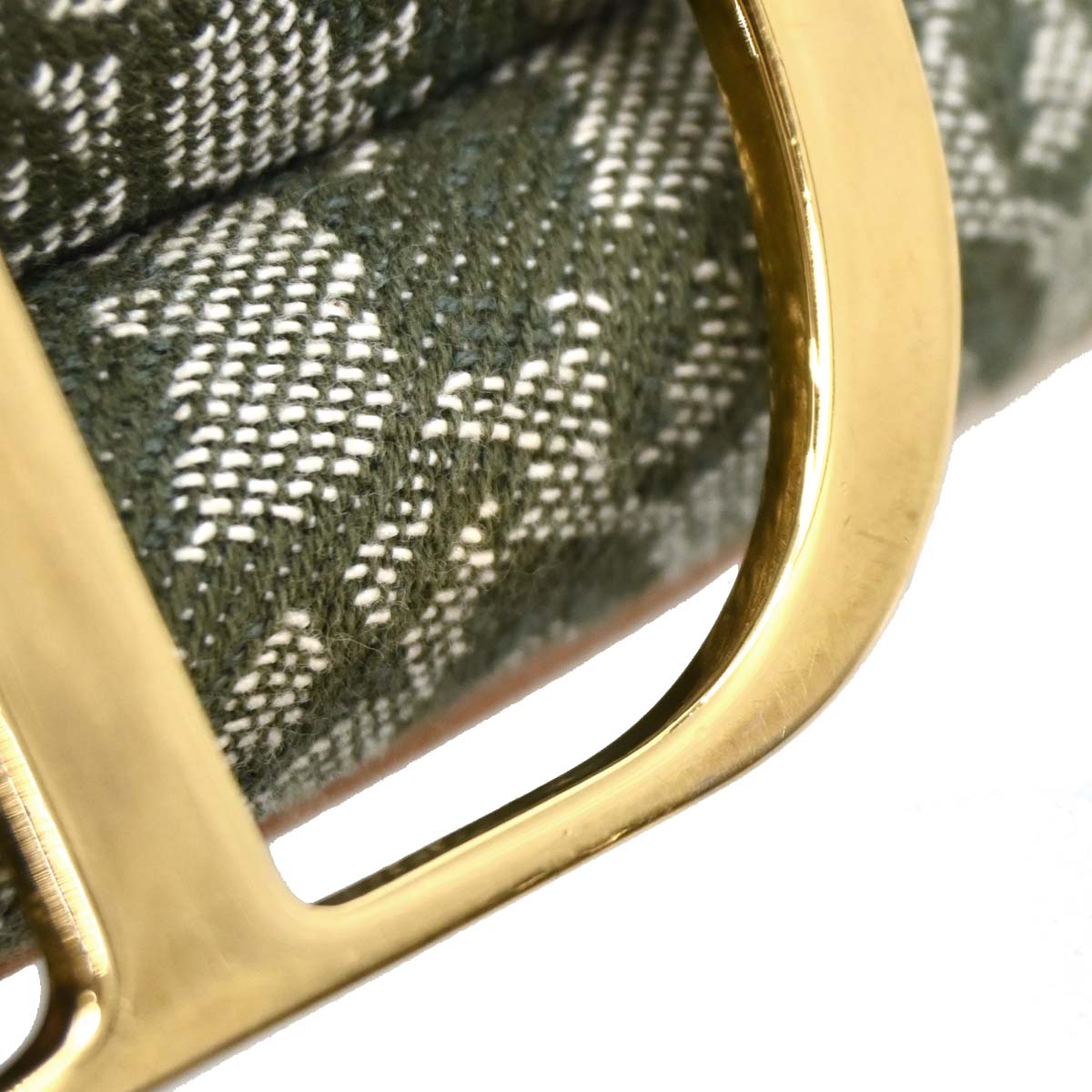 Christian Dior 2001 Green Trotter Saddle Handbag