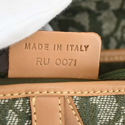 Christian Dior 2001 Green Trotter Saddle Handbag