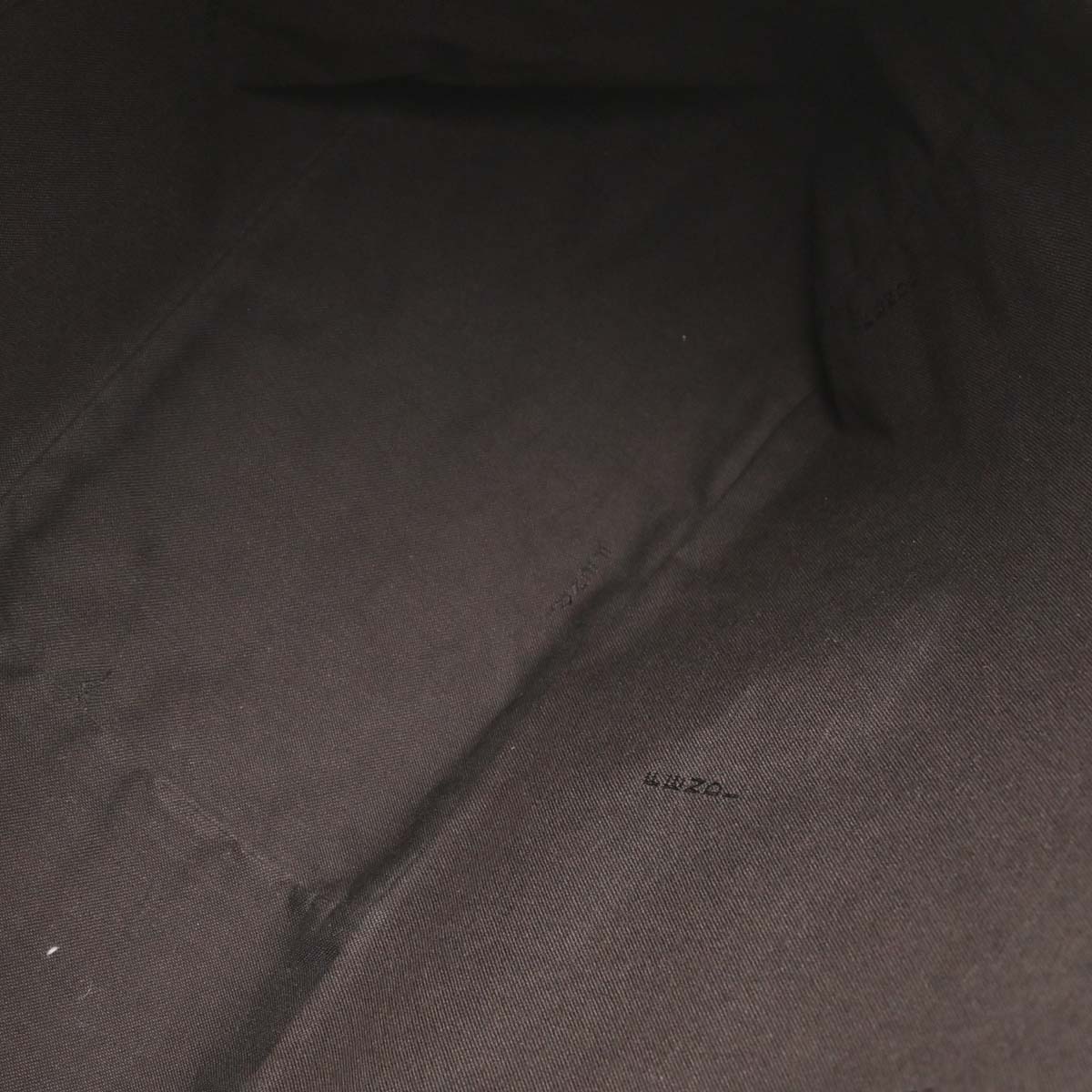 Fendi Brown Canvas Zucchino Tote Handbag