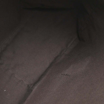 Fendi Brown Canvas Zucchino Tote Handbag