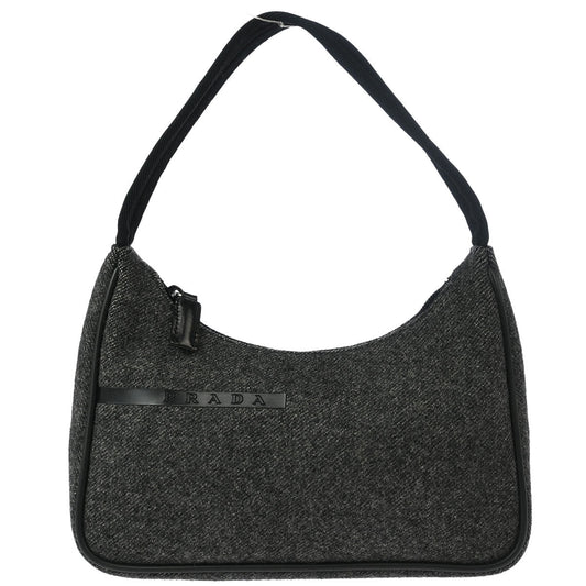 Prada Sport Gray Wool Handbag