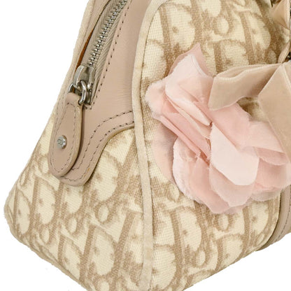 Christian Dior 2005 Beige PVC Romanttic Trotter Handbag