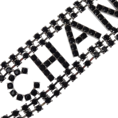 Chanel Chain Belt Silver Rhinestone Small Good B18S