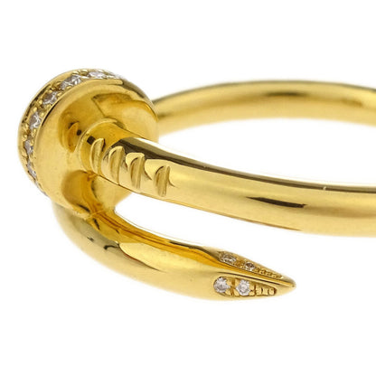Cartier Juste Un Clou Ring DDJ910 Au750 Diamond Gold #64 #61
