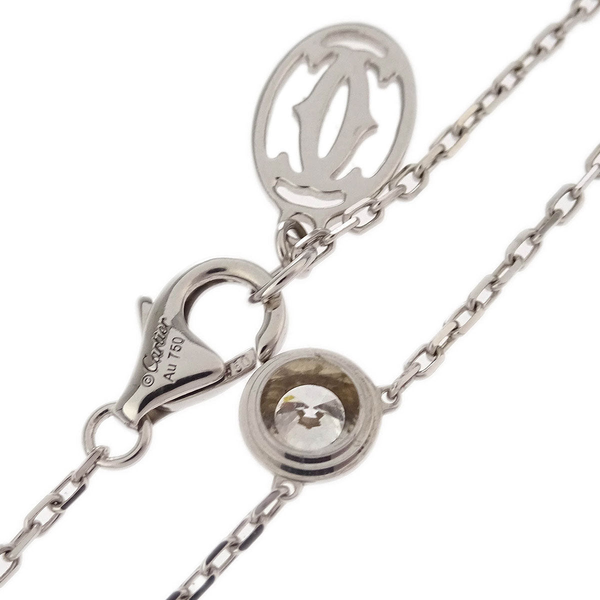 Cartier d'Amour LM Pendant Necklace Au750 Diamond 574AXA Silver