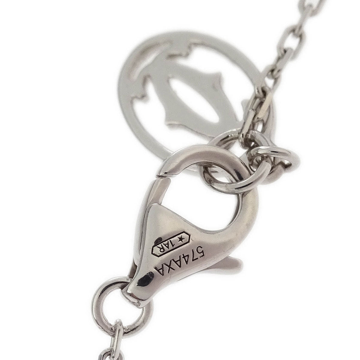 Cartier d'Amour LM Pendant Necklace Au750 Diamond 574AXA Silver