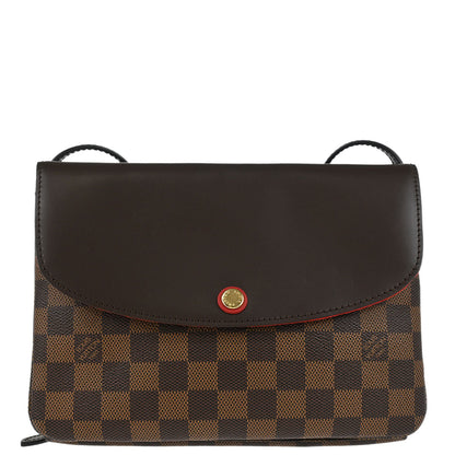 Louis Vuitton 2015 Damier Twice Shoulder Bag N48259
