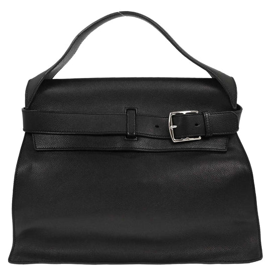 Hermes 2012 Black Evergrain Etribelt Handbag