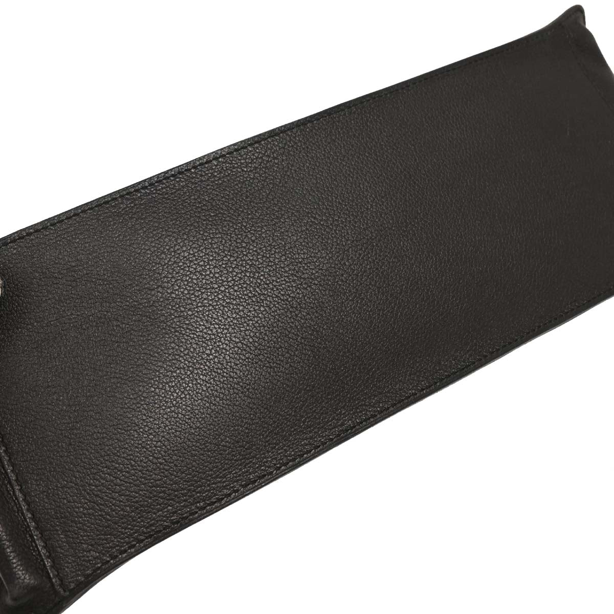 Hermes 2012 Black Evergrain Etribelt Handbag