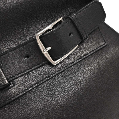Hermes 2012 Black Evergrain Etribelt Handbag