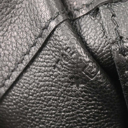 Hermes 2012 Black Evergrain Etribelt Handbag