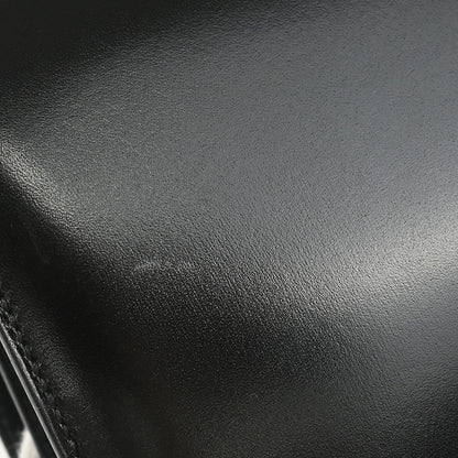 Hermes 2018 Black Box Calf Mini Constance 18 Shoulder Bag