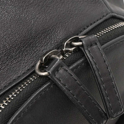 Chanel 2015-2016 Black Lambskin Backpack