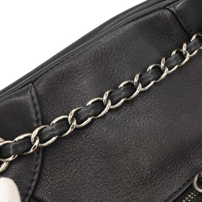 Chanel 2015-2016 Black Lambskin Backpack