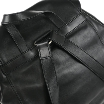 Prada Black Leather Backpack