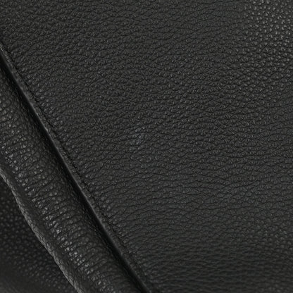 Saint Laurent Black Leather Cabas Rive Gouche 2way Shoulder Handbag