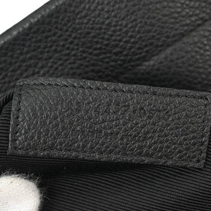 Saint Laurent Black Leather Cabas Rive Gouche 2way Shoulder Handbag