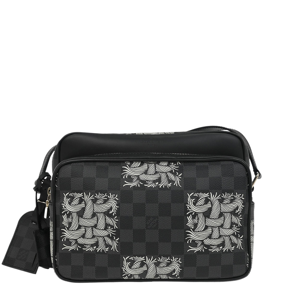 Louis Vuitton 2015 Damier Graphite Christopher Nemeth Nile PM Shoulder Bag N41572