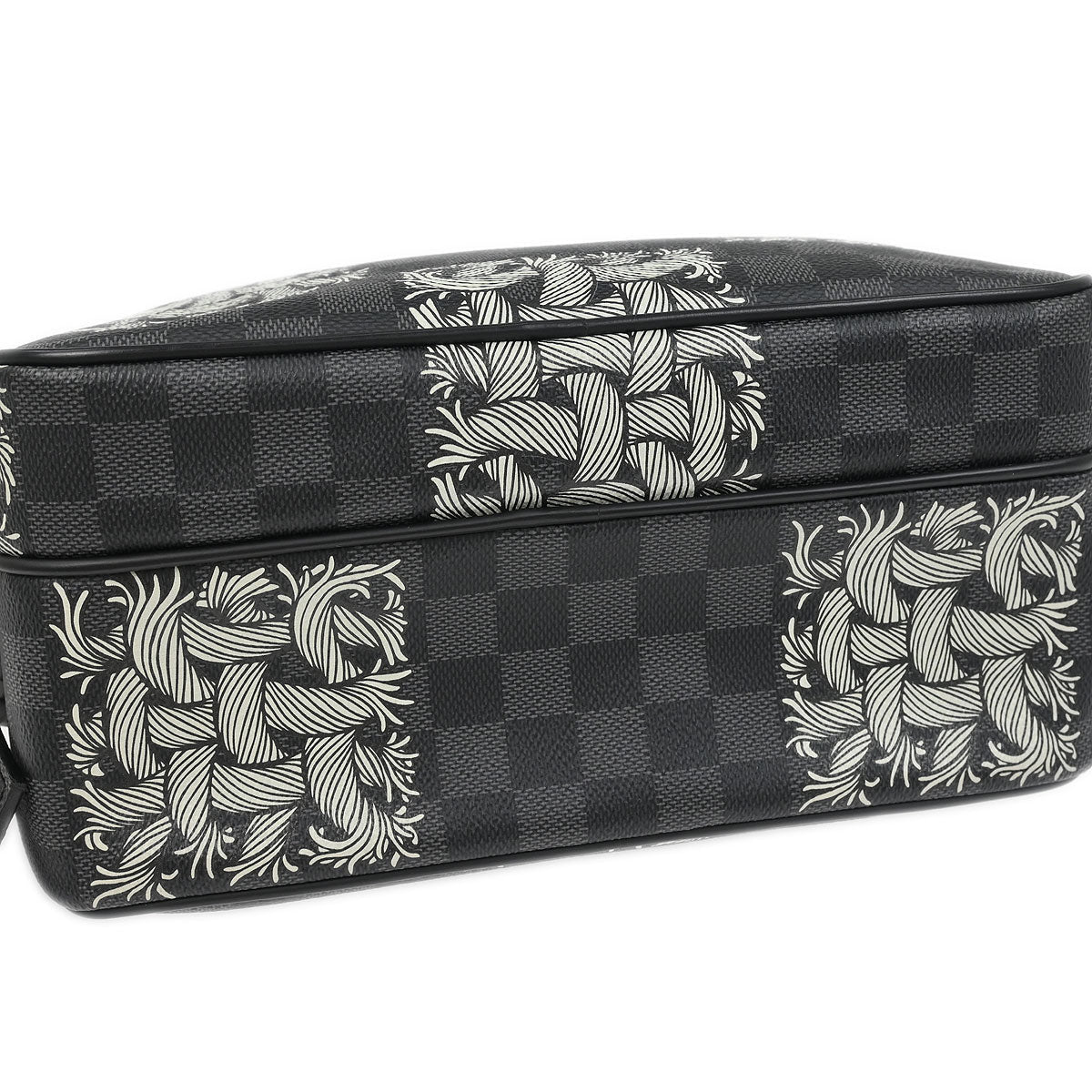 Louis Vuitton 2015 Damier Graphite Christopher Nemeth Nile PM Shoulder Bag N41572