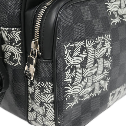 Louis Vuitton 2015 Damier Graphite Christopher Nemeth Nile PM Shoulder Bag N41572