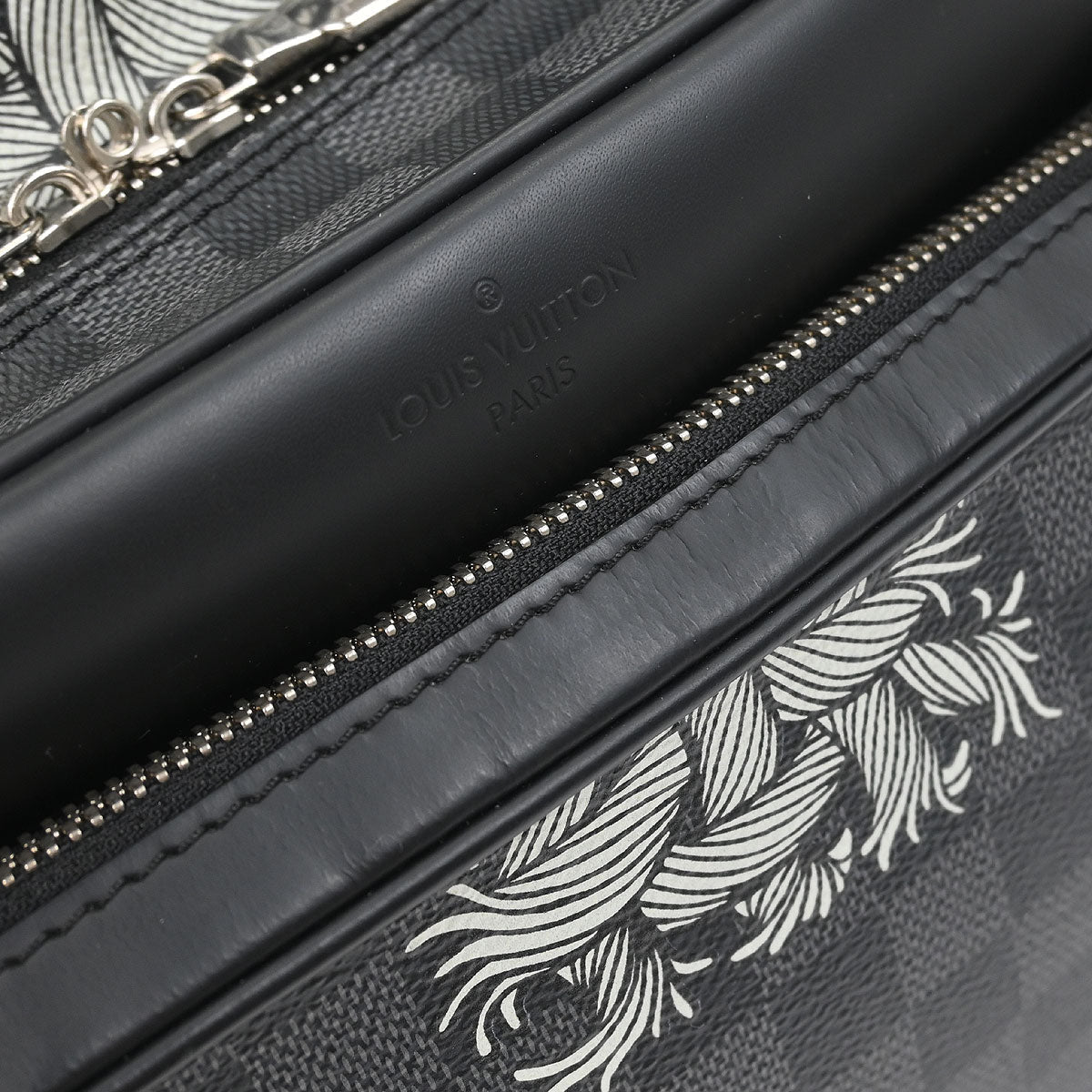 Louis Vuitton 2015 Damier Graphite Christopher Nemeth Nile PM Shoulder Bag N41572