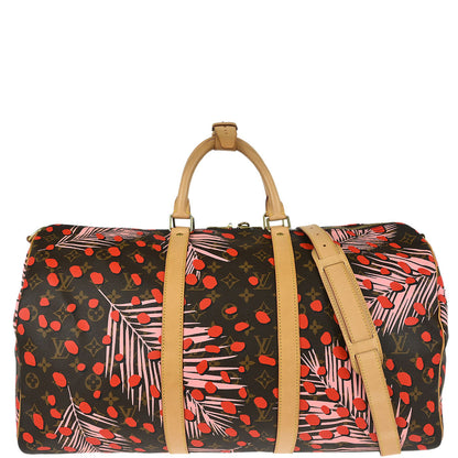 Louis Vuitton Monogram Keepall Bandouliere 50 Duffle Bag M41417