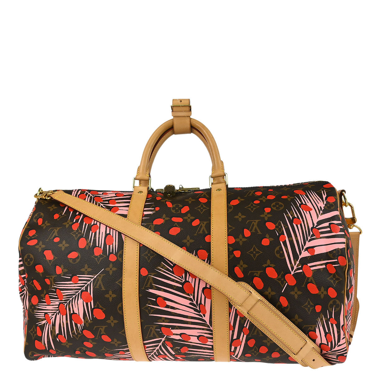 Louis Vuitton Monogram Keepall Bandouliere 50 Duffle Bag M41417