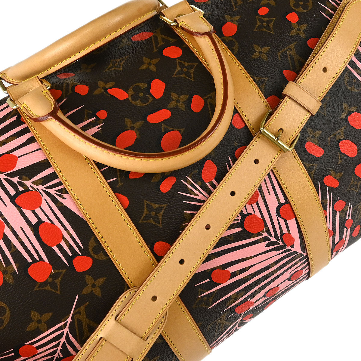 Louis Vuitton Monogram Keepall Bandouliere 50 Duffle Bag M41417