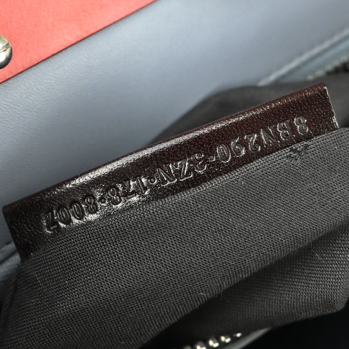 Fendi Black Leather Peekaboo 2way Shoulder Handbag