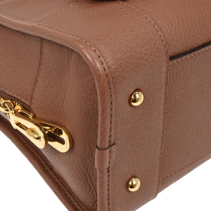 Loewe 2010 Brown Leather Amazona 28 Handbag