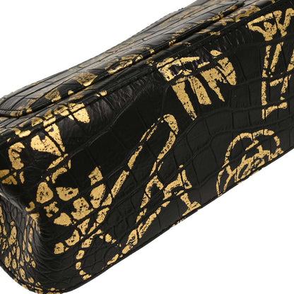 Chanel * 2019 Black Leather Mademoiselle Lock Shoulder Bag